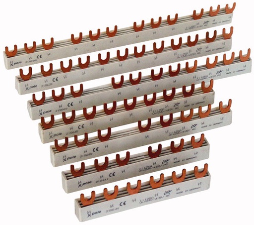 [154528] EVG-3PHAS/12MODUL   PEINE DE CONEX. TRIP. P/12POLOS