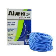 [*95890] CABLE FLEX AFUMEX 750 1X 25MM2 CELESTE LS0H